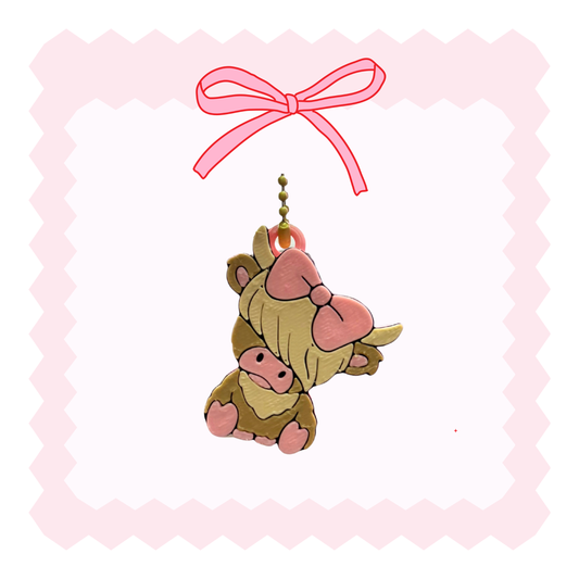 Nail saver: Highland cow PRE ORDER