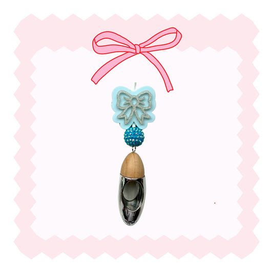 Blue cutesy bow