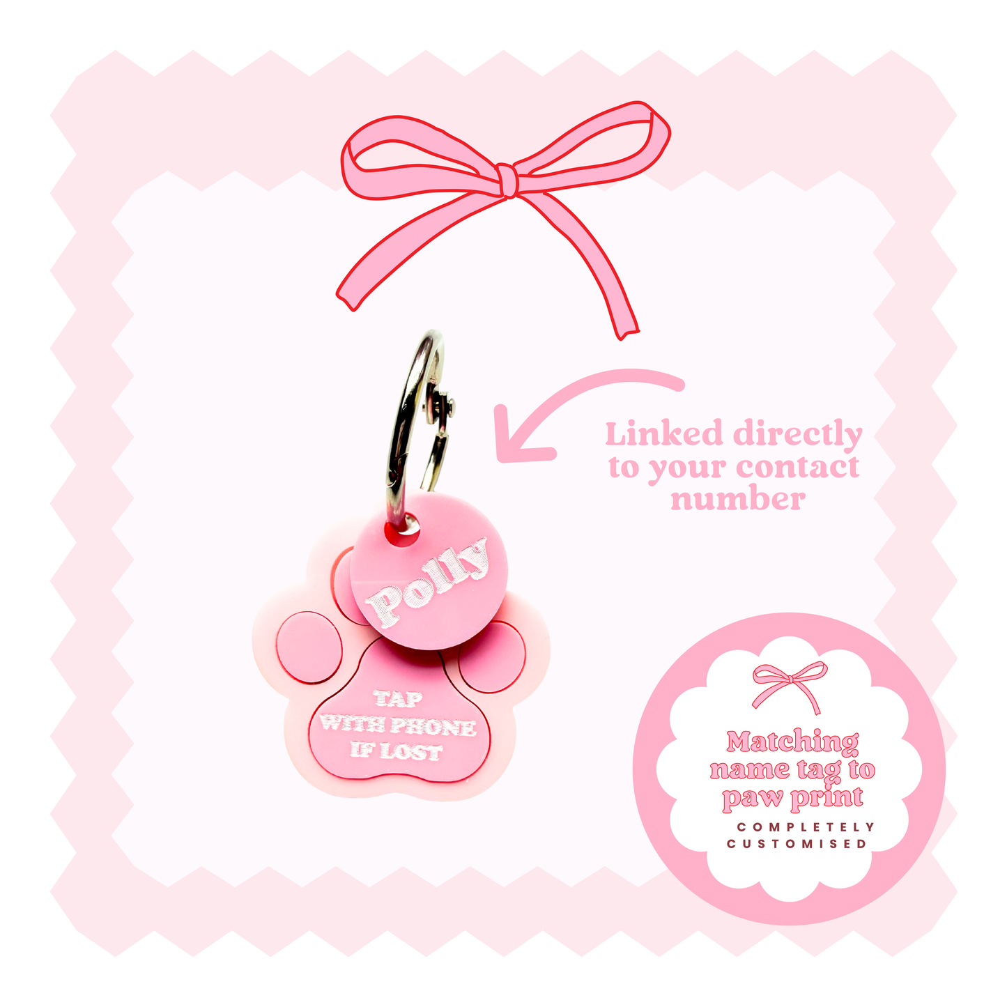 Emergency Contact Pet Tag