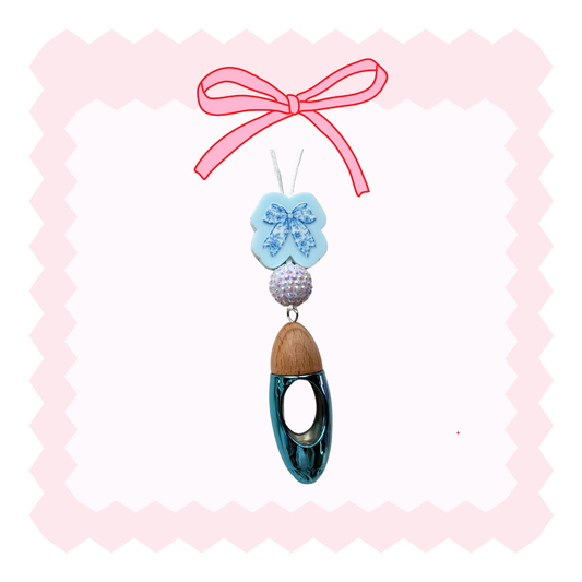 Blue bow