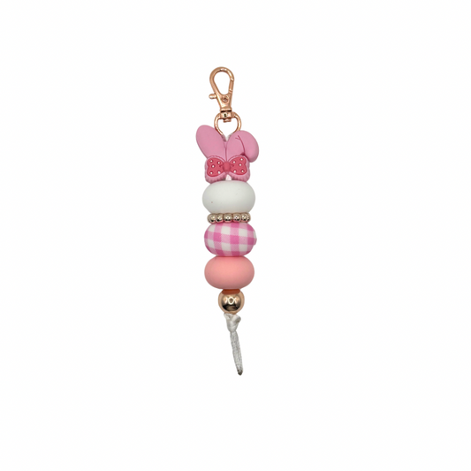 Hoppy: Pink keyring