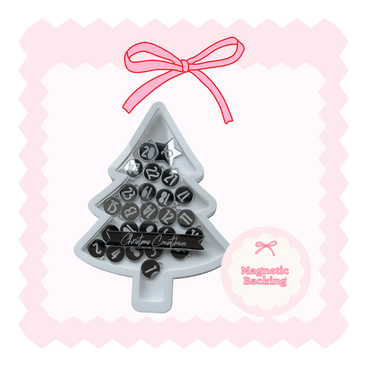 Christmas countdown jar