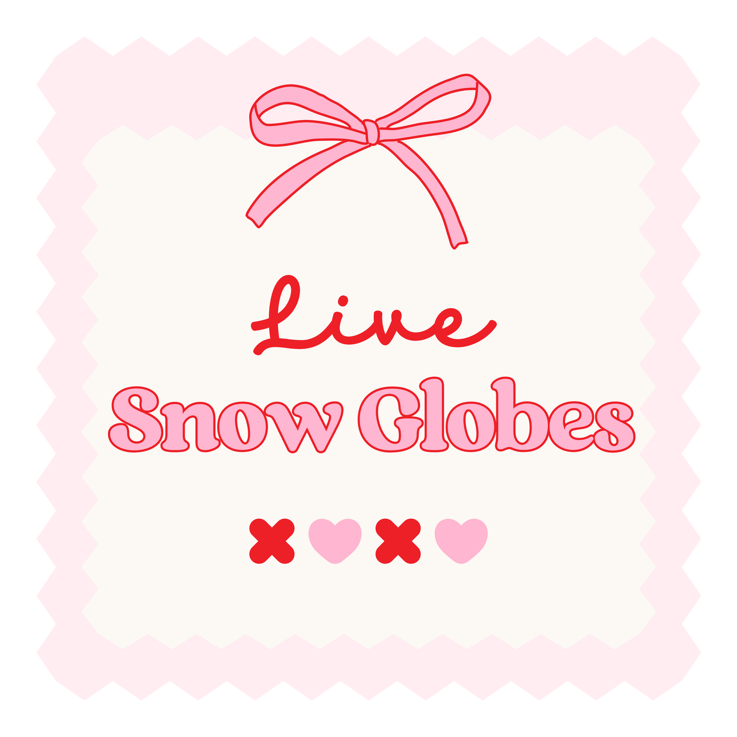 Live snow globes