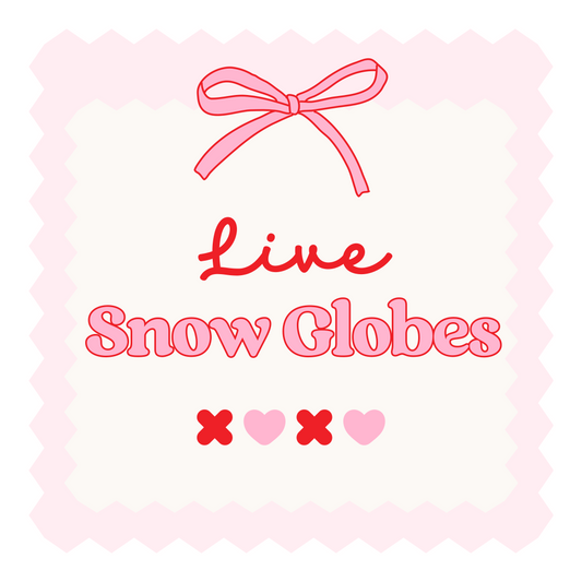 Live snow globes