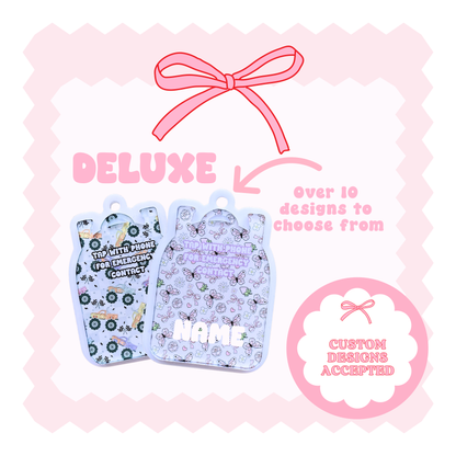 DELUXE Emergency Contact Bag Tag