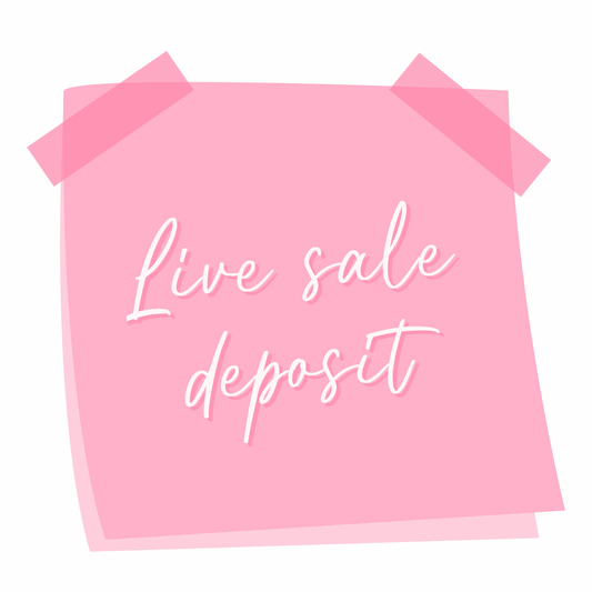 LIVE  SALE DEPOSIT