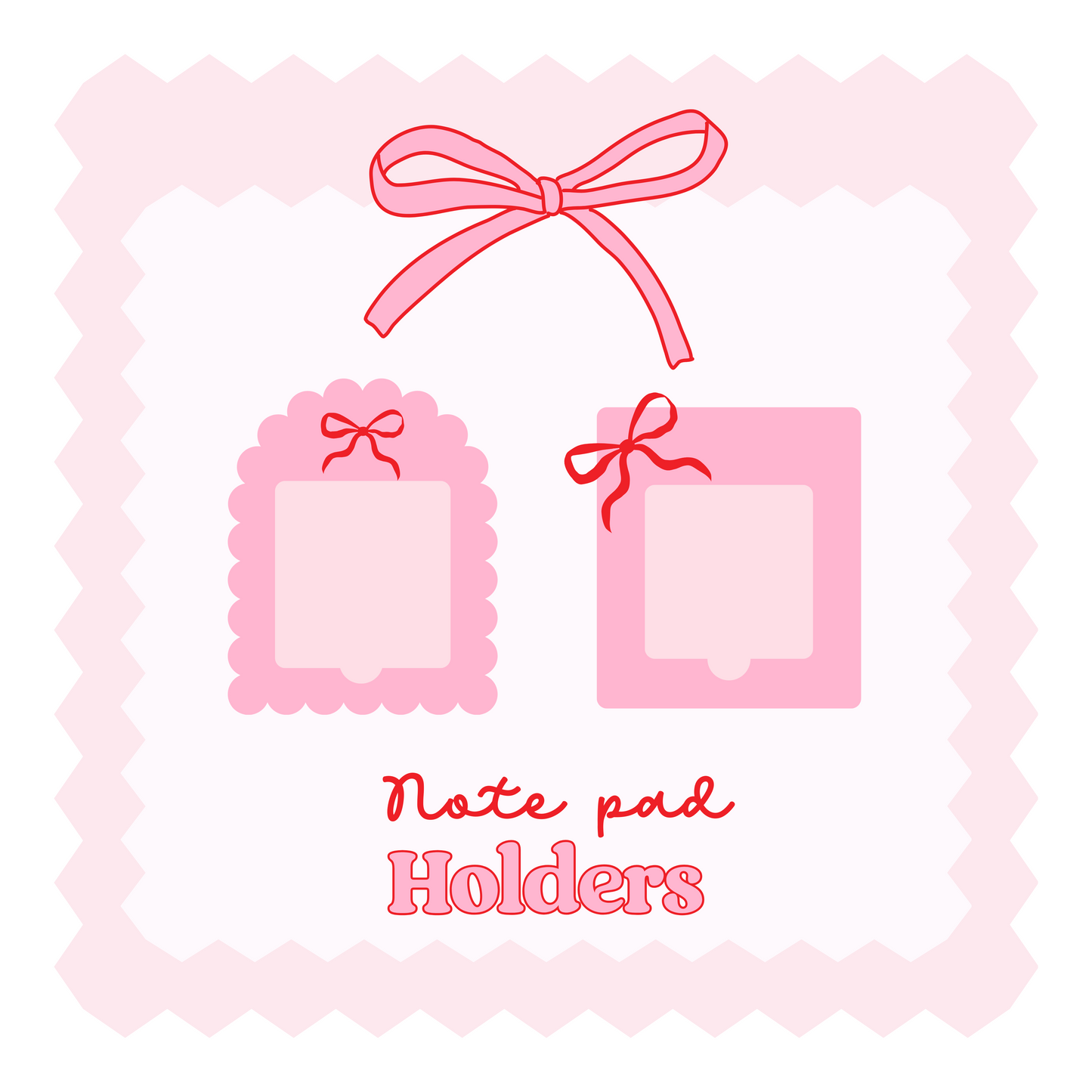 Note pad holder